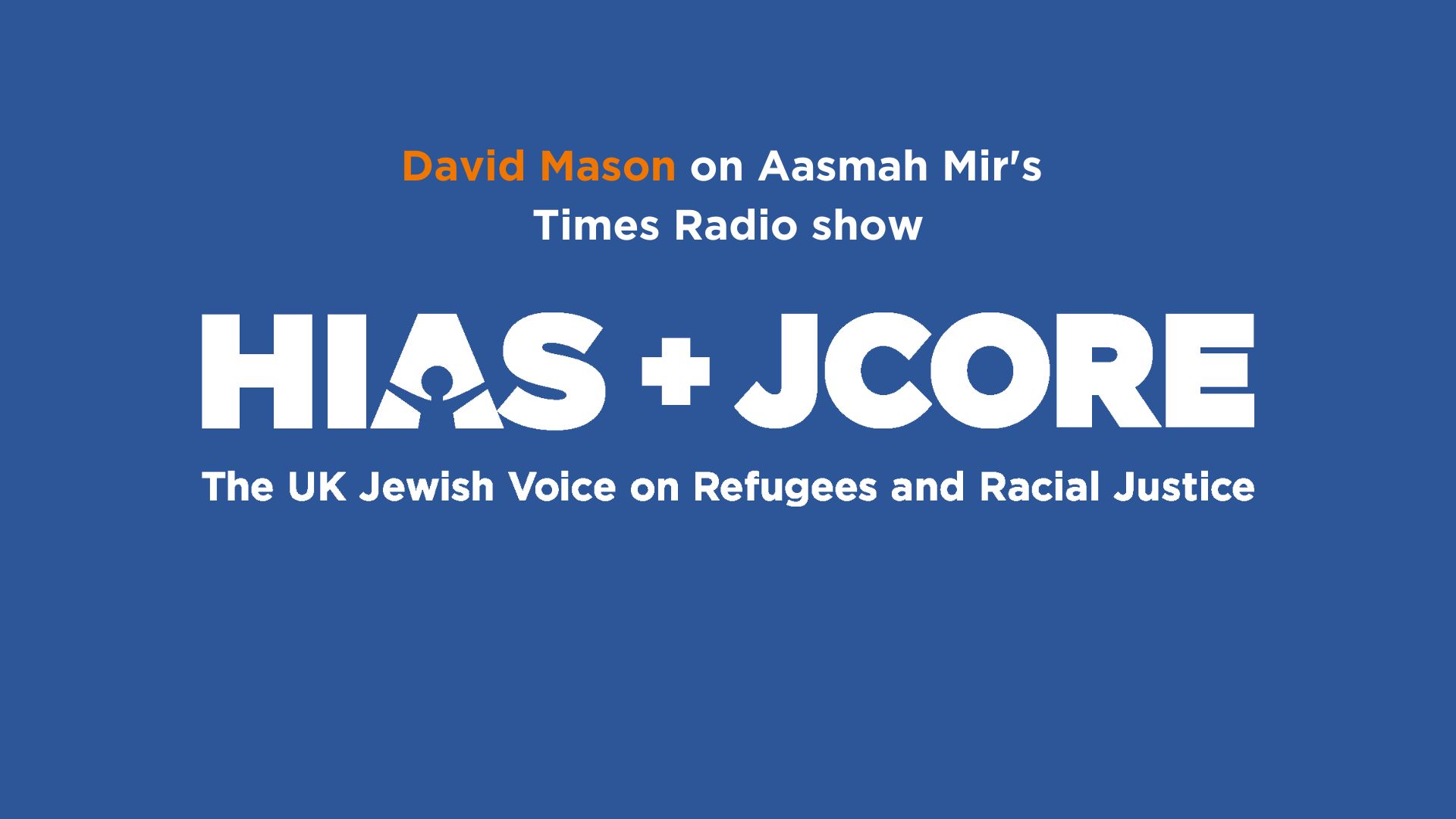 David Mason discusses the shocking rise in recorded antisemitic incidents